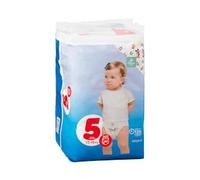 Pañales bebé talla 5 de 13-18 kg 3 paquetes x 30 ud. Pack 2
