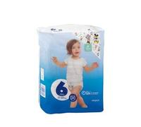 Pañales bebé talla 6 de 17-28 kg Pack 2