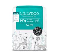 Pañales-braguita LILLYDOO - talla 4 (9-14 kg), 25 unidades, protección contra fugas, delicados con la piel, suaves, sin perfumes ni lociones, dermatológicamente testados