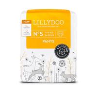 Pañales-braguita LILLYDOO - talla 5 (11-16 kg), 22 unidades, protección contra fugas, delicados con la piel, suaves, sin perfumes ni lociones, dermatológicamente testados