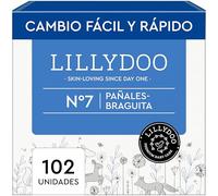 Pañales-braguita LILLYDOO, talla 7 (15+ kg), 102 uds.