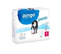 Pañales-braguitas ecológicos pingo talla 4 30 unidades