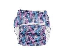 Pañales de Adultos Reutilizables, Pañales para Adultos de Tela para Lavar Pañales para Adultos Reutilizables con Gancho y Bucle para Adultos Especiales de Incontinencia de Anciano (B23)