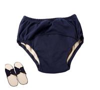 Pañales de Incontinencia para Adultos Mujer,Protector Pañal Adulto Reutilizable Pañales Reutilizables Pañales para Personas Mayores con Incontinencia de Orina(Blue,Medium)