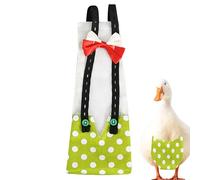 Pañales de pollo, pañales de pato reutilizables, pañales de pato ajustables, pollo lavable, reutilizable para aves de corral y suministros