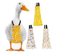 Pañales De Pollo - Pañales Para Mascotas Reutilizables Para Aves | Protector De Pollo, Pañales Ajustables, Pañales Lavables Proporcionados Un Rápido Absorbimen