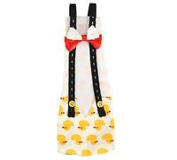 Pañales de pollo para gallinas | Pañal de pato reutilizable | Pañales de pato reutilizables con pajaritas, tela estampada lavable para mascotas