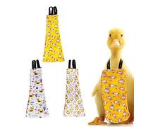 Pañales de pollo y pato,aves de corral patitos granja reutilizables - Pato lavables e impermeables para gallinas aves de corral Pato Facyn