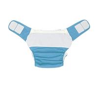 Pañales de Tela con Velcro, Impermeables, Lavables, Reutilizables, para Adultos, Pañales de Tela, Pañales de Bolsillo (pañales azules)