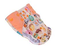 Pañales de Tela para Bebés, Talla única, Pañales Ajustables para Bebés, Pañales de Tela para Bebés, Pañales Reutilizables, Pañales Lavables para Bebés y Niños (Dibujos Animados)