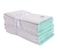 Pañales desechables marca junior toy. Modelo "Supreme" 6 Pack-Fold Cotton Nappies (Small) - 4 x 8 x 4