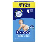 Dodot Pañales Bebé Seco Extra Talla 5+ 12-17kg 56uds