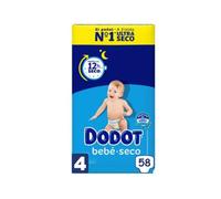 Dodot Bebé Seco T4 9-14 Kgs 58 uds