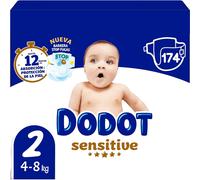 Pañales Dodot Bebé Sensitive T2 (4-8kg) 174 Unidades