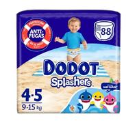 Pañales DODOT Splashers (T4 - 88 Unidades - Pack 11x8 Unidades)
