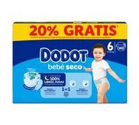 Pañales Dodot Talla 6 Mega Box XXL 140 Uds - Protección Premium para Niños Más Grandes Dodot
