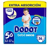 Pañales Extra Absorción Bebé Seco Talla 5+