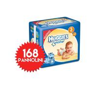 Pañales Huggies Unistar Talla 3 - 168 unidades Huggies