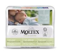 Pañales Infantiles Ecológicos Moltex Pure&Nature. Pañales Desechables. Pañales con Tecnología de Sequedad Instantánea. Hasta 12 Horas Seco. (Talla 1 (22 unidades))