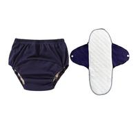 Pañales lavables súper absorbentes pañales pañales de algodón reutilizables ropa interior a prueba de fugas con almohadilla de inserción para ancianos postrados en cama