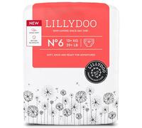 Pañales LILLYDOO delicados con la piel - talla 6 (13+ kg), 19 unidades, protección contra fugas, suaves, sin perfumes ni lociones y dermatológicamente probadosv