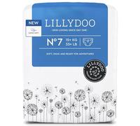 Pañales LILLYDOO delicados con la piel - talla 7 (15+ kg), 17 unidades, protección contra fugas, suaves, sin perfumes ni lociones y dermatológicamente probados