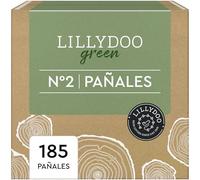 Pañales LILLYDOO green con un impacto ambiental reducido, talla 2 (4-8 kg), 185 unidades