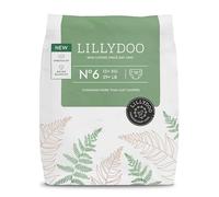 Pañales LILLYDOO green - talla 6 (13+ kg), 19 unidades, protección contra fugas, sin cloro, sin perfumes ni lociones, para pieles sensibles, dermatológicamente testados
