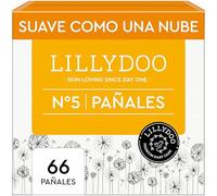 Pañales LILLYDOO, talla 5 (11+ kg), 66 uds., con protección contra fugas