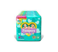 Pañales Pampers Baby Dry Talla 4 - 136 pañales Pampers