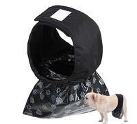 Pañales para mascotas, pañales reutilizables para el período del perro, almohadillas de entrenamiento ajustables con bolsas de basura de repuesto para cachorros, interiores, exteriores, viajes