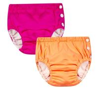 Pañales para Nadar, Pañales para Nadar 2 Piezas Pañal Reutilizable Pañal Transpirable para Niños Pequeños Pantalones de Natación para Bebés Unisex Impermeables para Clases de Natación Tamaño