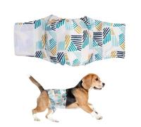 Pañales para perras | Pantalones higiénicos ajustables lavables para mascotas | Calzoncillos reutilizables para cachorros pequeños y medianos | Bragas suaves y cómodas para perros para el