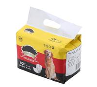 Pañales para Perro Macho Pañales para Perros Masculinos Envoltura para Perros Pañales para Perros Cachorros para el Vientre Pañales para pañales Pañales Sanitarios Fisiológicos (M)