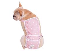 Pañales para Perros a Prueba de Fugas, Calzoncillos Cortos, Bragas sanitarias con Tirantes a, Pantalones de Razas pequeñas