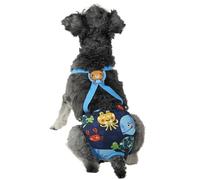 Pañales para Perros,Braguitas Reutilizables para Hembras con Tirantes - Pañales Lavables para Perros Pequeños,para Hogar, Apartamento, Interior, Exterior, Viaje, Coche, Transportín, Patio,