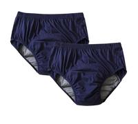 Pañales unisex for adultos con incontinencia, pañales impermeables, cubrepañales de tela for adultos, for personas mayores y personas con incontinencia (2 unidades)(Dark blue,X-Large)