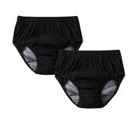 Pañales unisex for adultos con incontinencia, pañales impermeables, cubrepañales de tela for adultos, for personas mayores y personas con incontinencia (2 unidades)(Black,XX-Large)