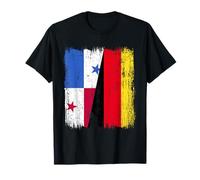 Panamá Alemania Media Bandera Patrimonio Alemán Panameño Camiseta