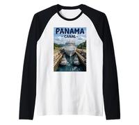 Panamá Canal Panama Trip - Canal de Panamá Cruising Souvenir Camiseta Manga Raglan