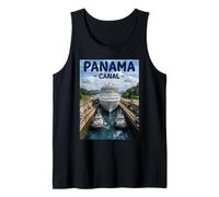 Panamá Canal Panama Trip - Canal de Panamá Cruising Souvenir Camiseta sin Mangas
