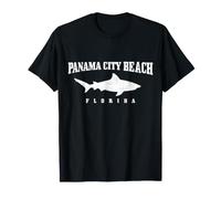 Panama City Beach Florida Buceo Tiburón Buceo Vintage Camiseta