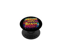 Panama City Beach Florida Colorido Graffiti Art PopSockets PopGrip Adhesivo