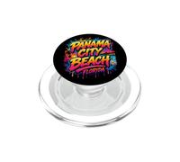 Panama City Beach Florida Colorido Graffiti Art PopSockets PopGrip para MagSafe