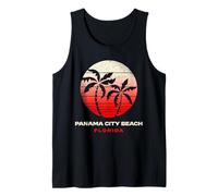Panama City Beach Florida Puesta del Sol Costa del Golfo Camiseta sin Mangas