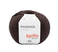 PANAMA de Katia, en ovillos de 50 gramos y 180 metros (88 - Marrón oscuro)