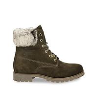 Panama Jack Botas de Mujer Felicia B25 Velour Kaki/Kakhi 36 EU