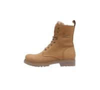 Panama Jack Botas Frisia Combat para mujer, marrón claro, 36 EU
