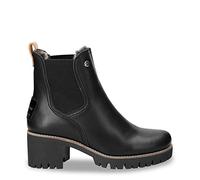 Panama Jack Botas Pia Chelsea para mujer, Negro, 36 EU