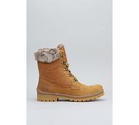 Panama Jack Tuscani, Combat Boot Mujer, Ocre, 37 EU